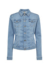 SOYACONCEPT Jeans Jacke Hellblau