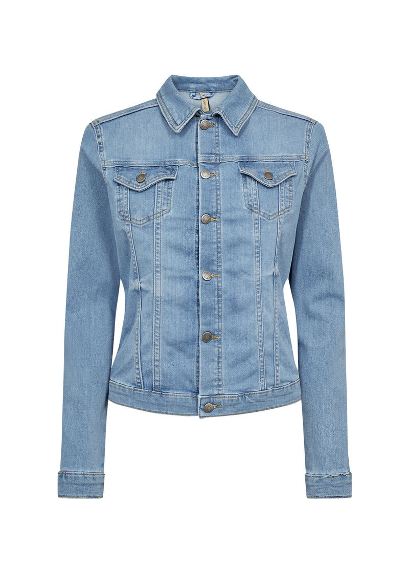 SOYACONCEPT Jeans Jacke Hellblau