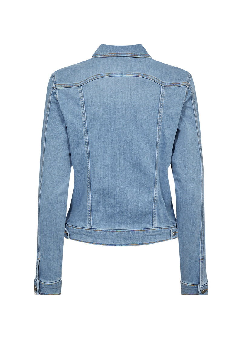 SOYACONCEPT Jeans Jacke Hellblau