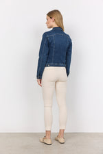 SOYACONCEPT Jeans Jacke Dunkelblau