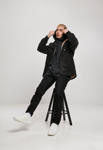 URBAN CLASSICS Cord Jacke Black