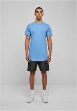 URBAN CLASSICS Shaped Long T-Shirt Horizonblue
