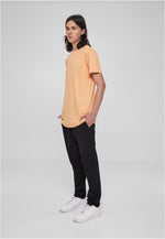 URBAN CLASSICS Shaped Long T-Shirt Paleorange