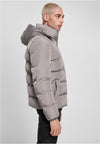 URBAN CLASSICS Winter Puffer Jacke Asphalt