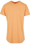 URBAN CLASSICS Shaped Long T-Shirt Paleorange
