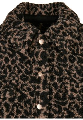 URBAN CLASSICS Leo Teddy Jacke Darktaupeleo