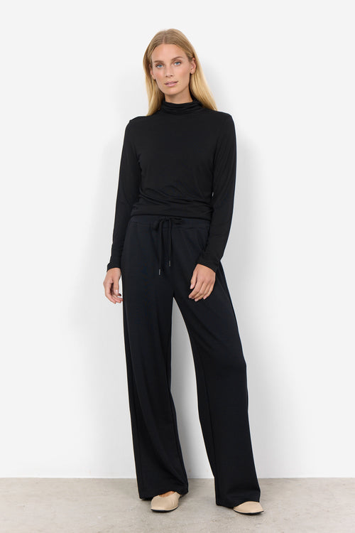 SOYACONCEPT Rollkragen Shirt Schwarz
