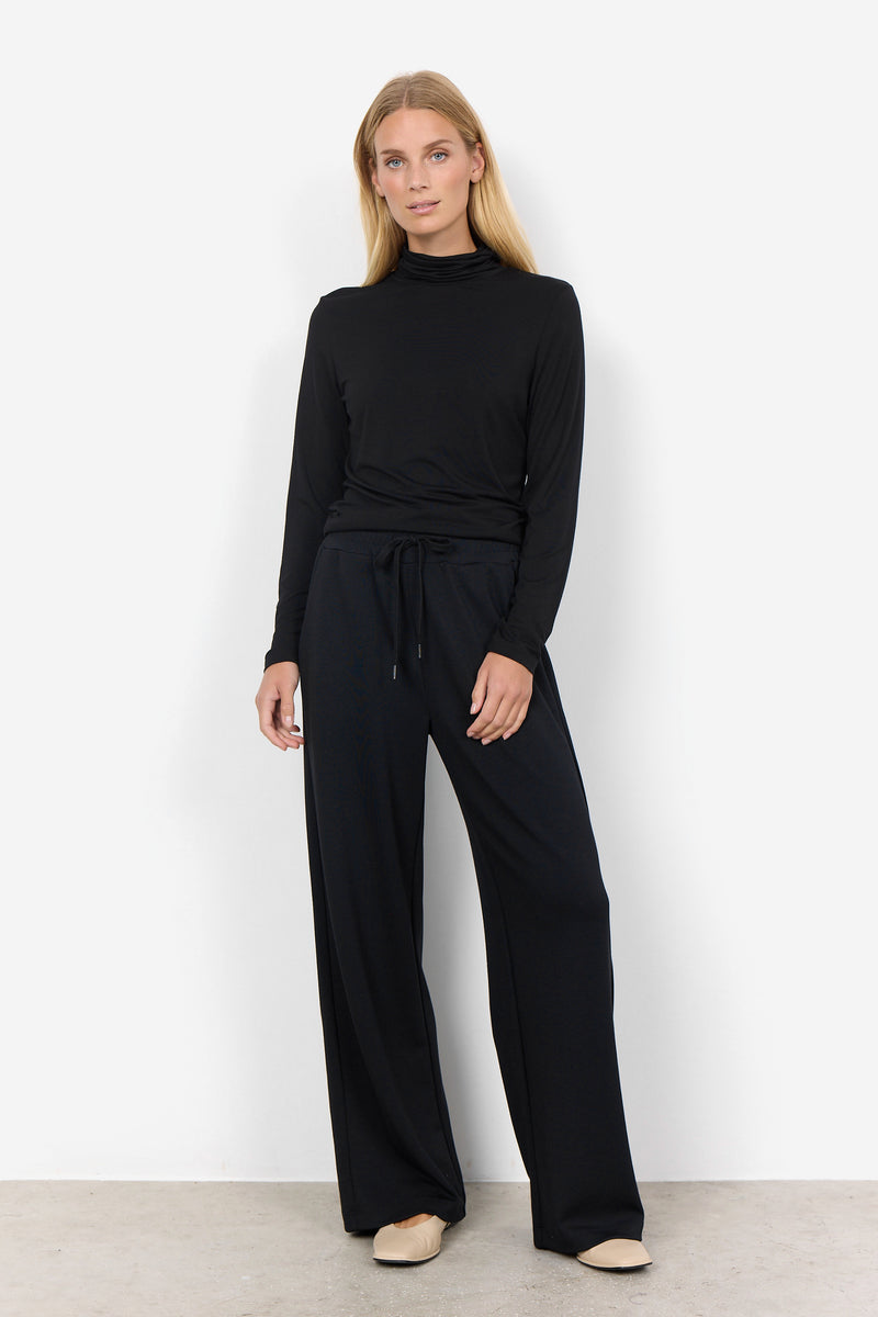 SOYACONCEPT Rollkragen Shirt Schwarz