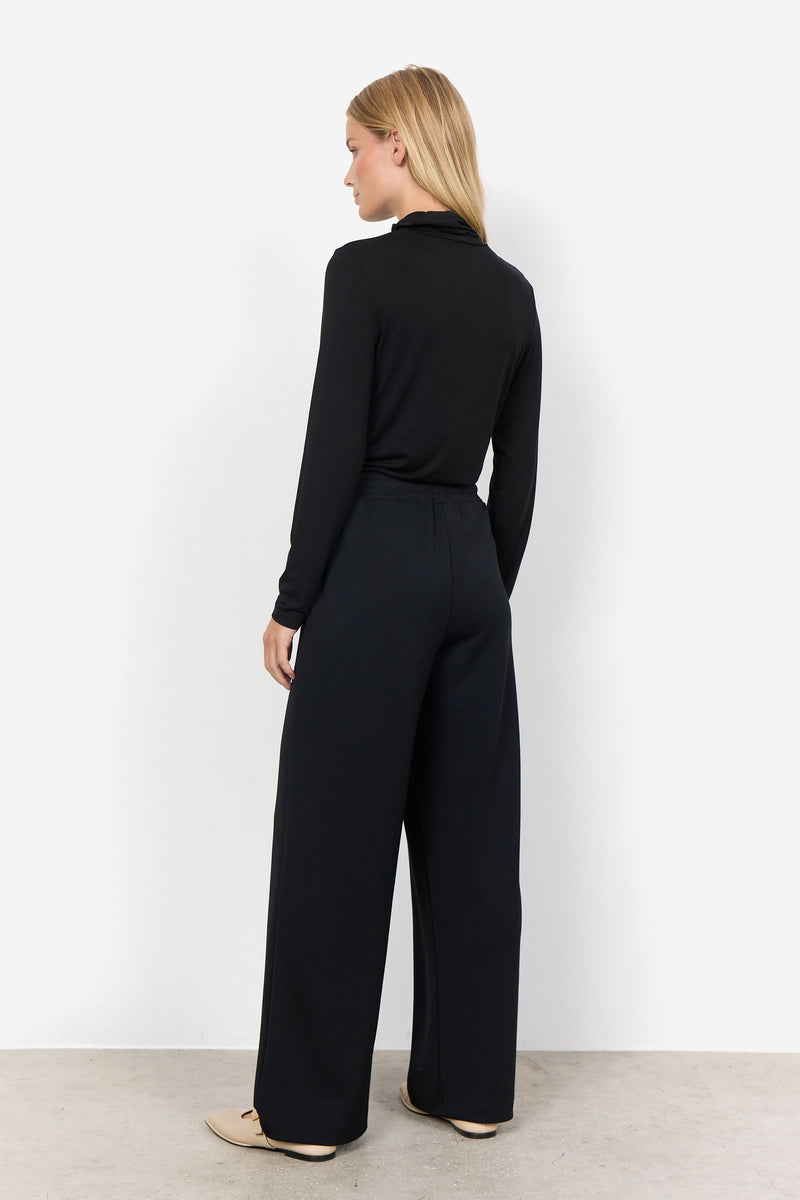 SOYACONCEPT Rollkragen Shirt Schwarz