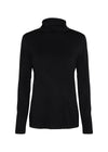 SOYACONCEPT Rollkragen Shirt Schwarz