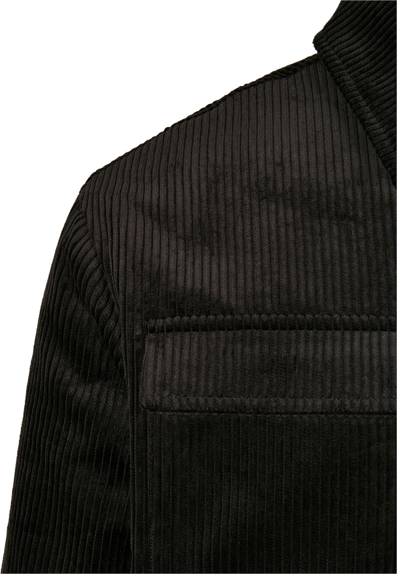 URBAN CLASSICS Cord Jacke Black