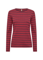 SOYACONCEPT Langarm T-Shirt Rot