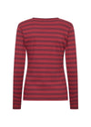 SOYACONCEPT Langarm T-Shirt Rot