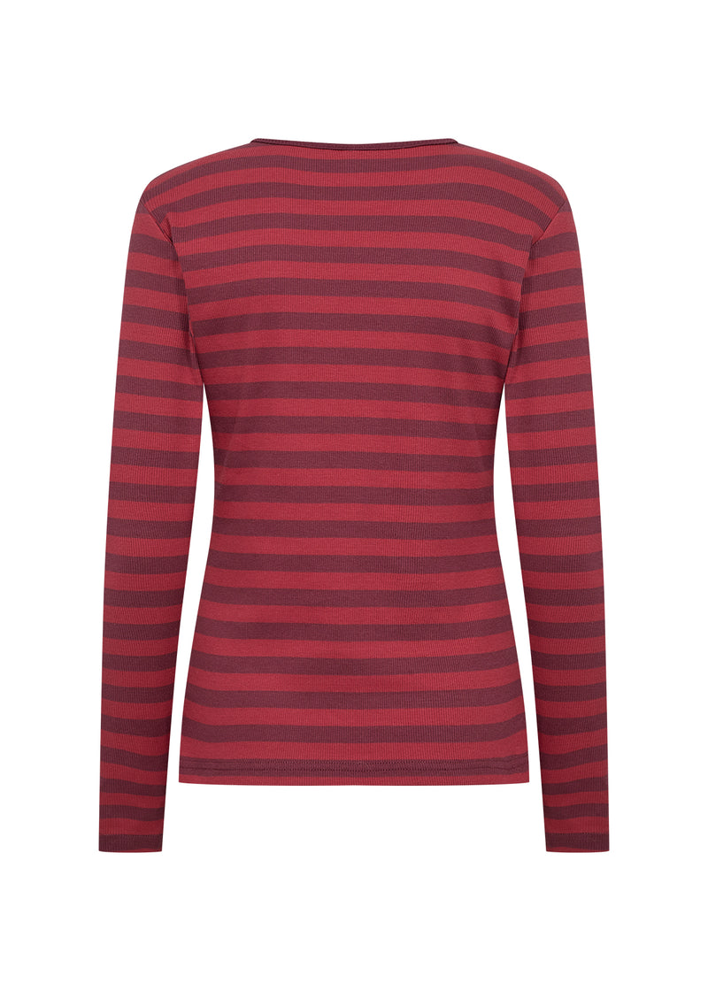SOYACONCEPT Langarm T-Shirt Rot