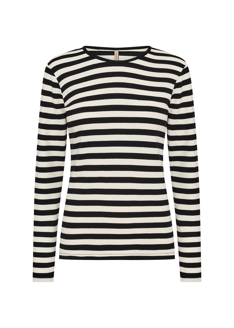 SOYACONCEPT Langarm T-Shirt Schwarz