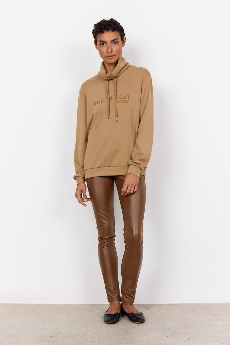 SOYACONCEPT Soft Sweatshirt Camel