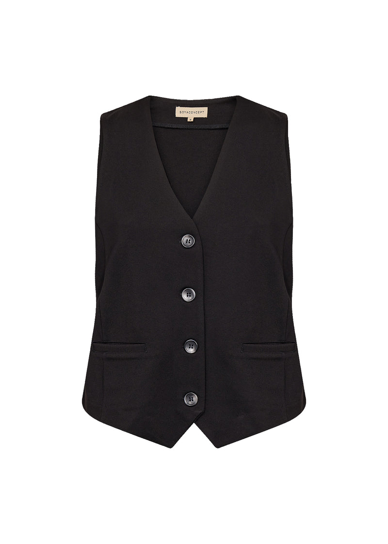 SOYACONCEPT Weste Schwarz