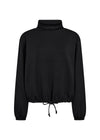 SOYACONCEPT Soft Rollkragen Sweatshirt Schwarz