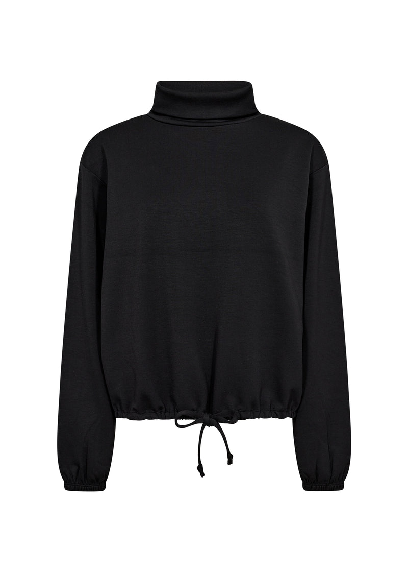 SOYACONCEPT Soft Rollkragen Sweatshirt Schwarz