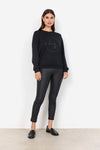 SOYACONCEPT Soft Sweatshirt Mit Print Schwarz