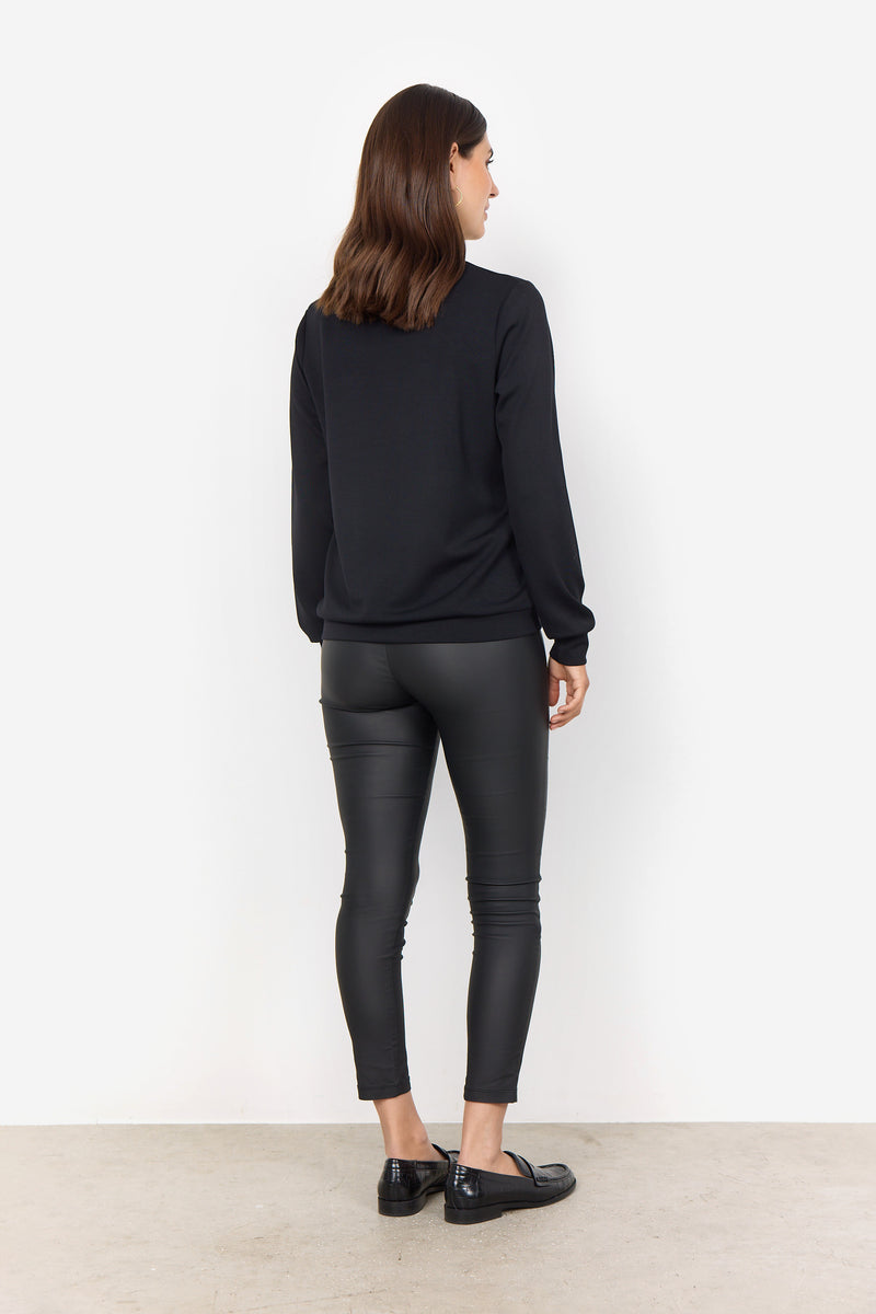 SOYACONCEPT Soft Sweatshirt Mit Print Schwarz