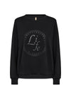 SOYACONCEPT Soft Sweatshirt Mit Print Schwarz