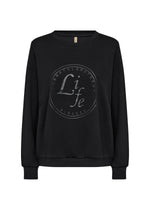 SOYACONCEPT Soft Sweatshirt Mit Print Schwarz