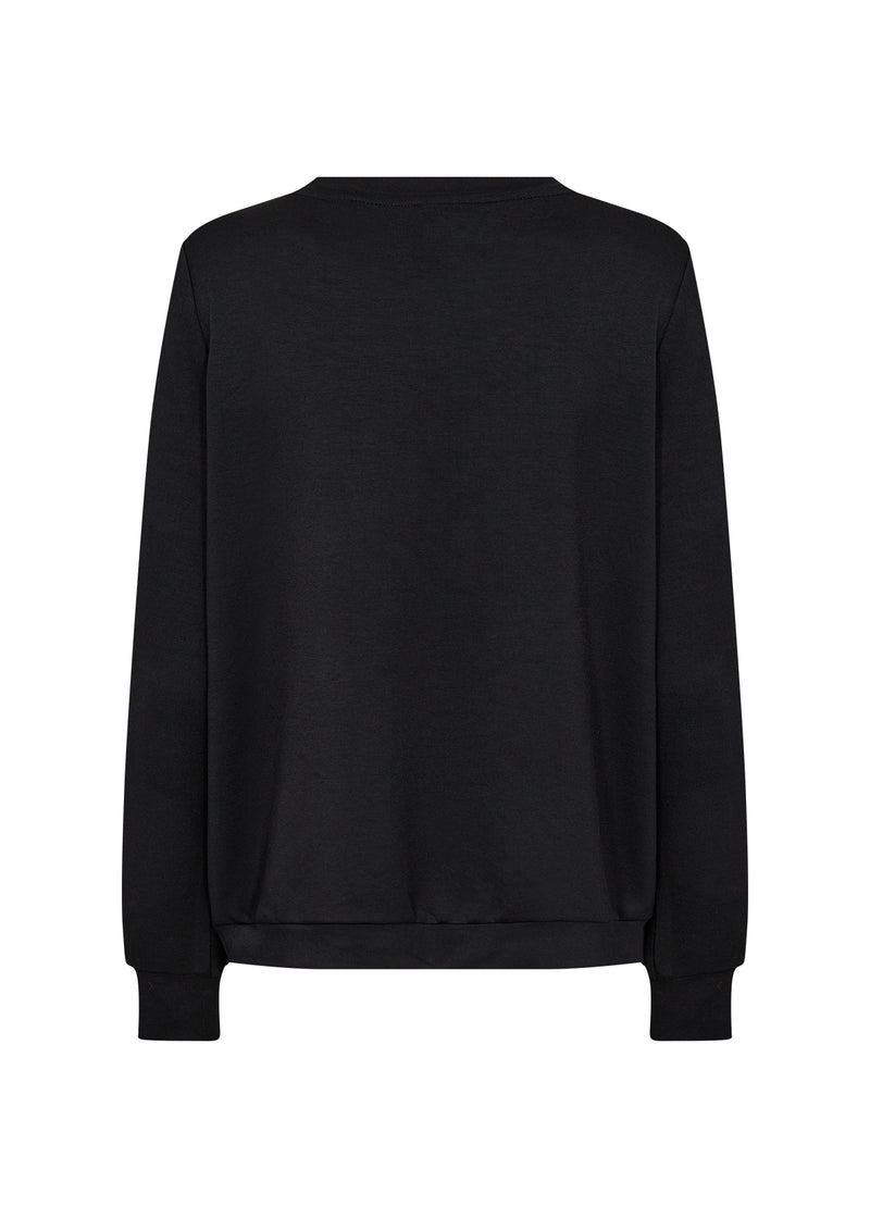 SOYACONCEPT Soft Sweatshirt Mit Print Schwarz