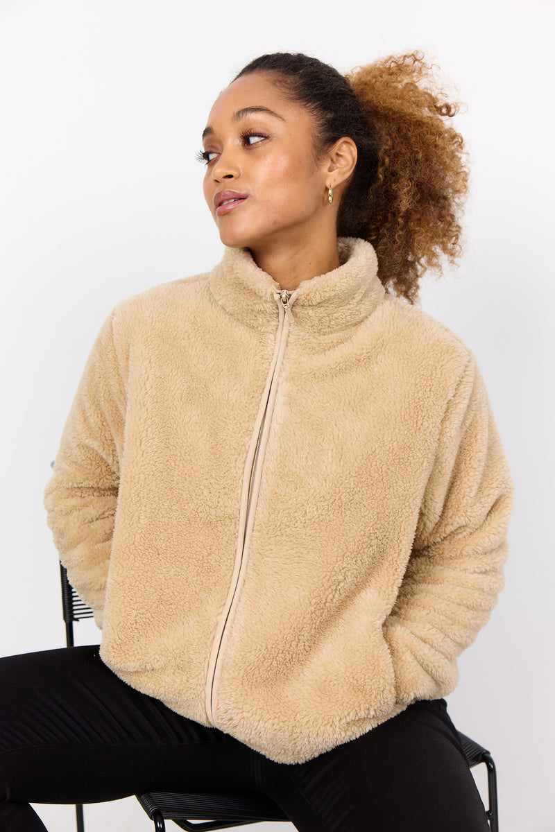 SOYACONCEPT Teddy Jacke Beige