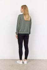 SOYACONCEPT Soft Jacke Staubiges Grün