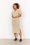 SOYACONCEPT Strick T-Shirt Sand