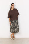 SOYACONCEPT Soft Blusenshirt Dunkelbraun