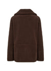 SOYACONCEPT Teddy Jacke Dunkelbraun