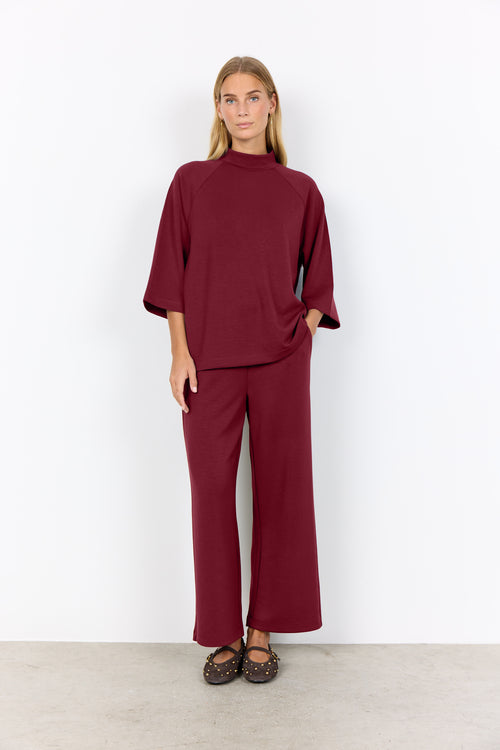 SOYACONCEPT Soft Blusenshirt Bordeaux