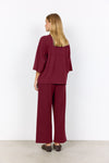 SOYACONCEPT Soft Blusenshirt Bordeaux