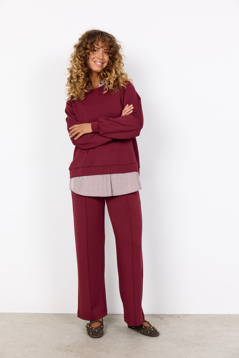 SOYACONCEPT Soft Bluse Bordeux