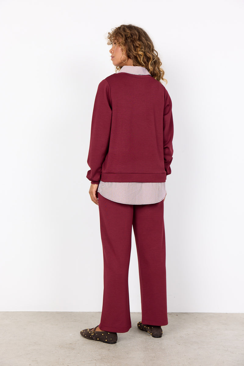 SOYACONCEPT Soft Bluse Bordeux