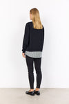 SOYACONCEPT Soft Bluse Schwarz