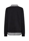 SOYACONCEPT Soft Bluse Schwarz