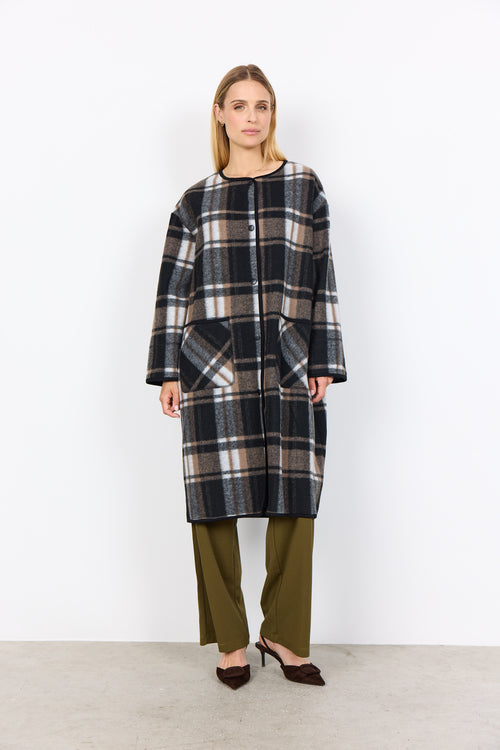 SOYACONCEPT Lange Jacke Schwarz