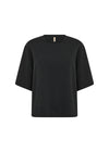 SOYACONCEPT Glitzer Shirt Schwarz