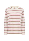 SOYACONCEPT Streifen T-Shirt Hellrosa
