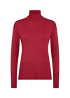 SOYACONCEPT Rollkragen Pullover Rot