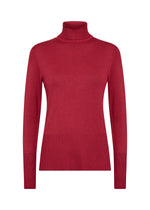 SOYACONCEPT Rollkragen Pullover Rot