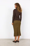 SOYACONCEPT Rollkragen Pullover Dunkelbraun