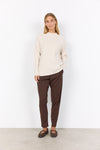 SOYACONCEPT  Stehkragen Pullover Creme
