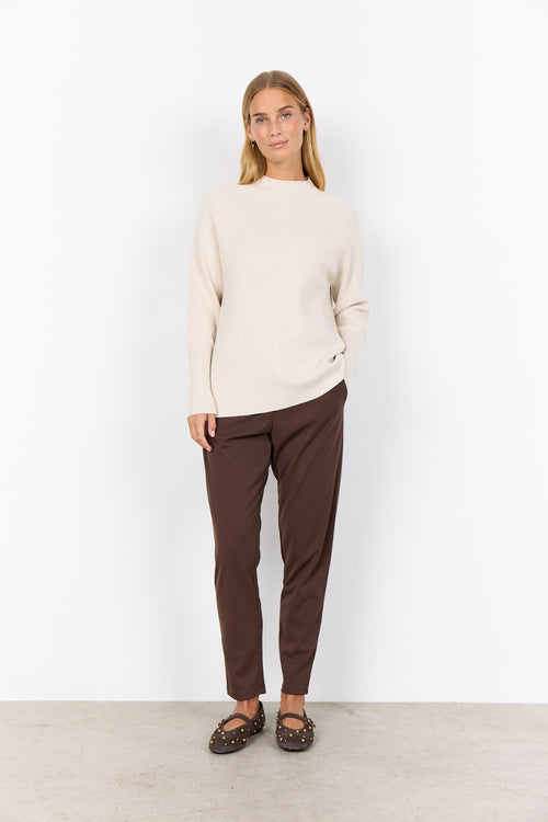SOYACONCEPT  Stehkragen Pullover Creme