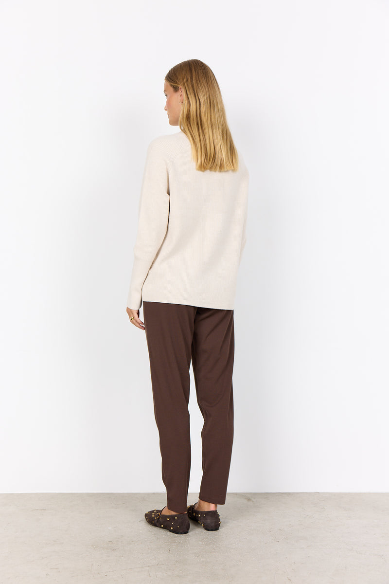 SOYACONCEPT  Stehkragen Pullover Creme