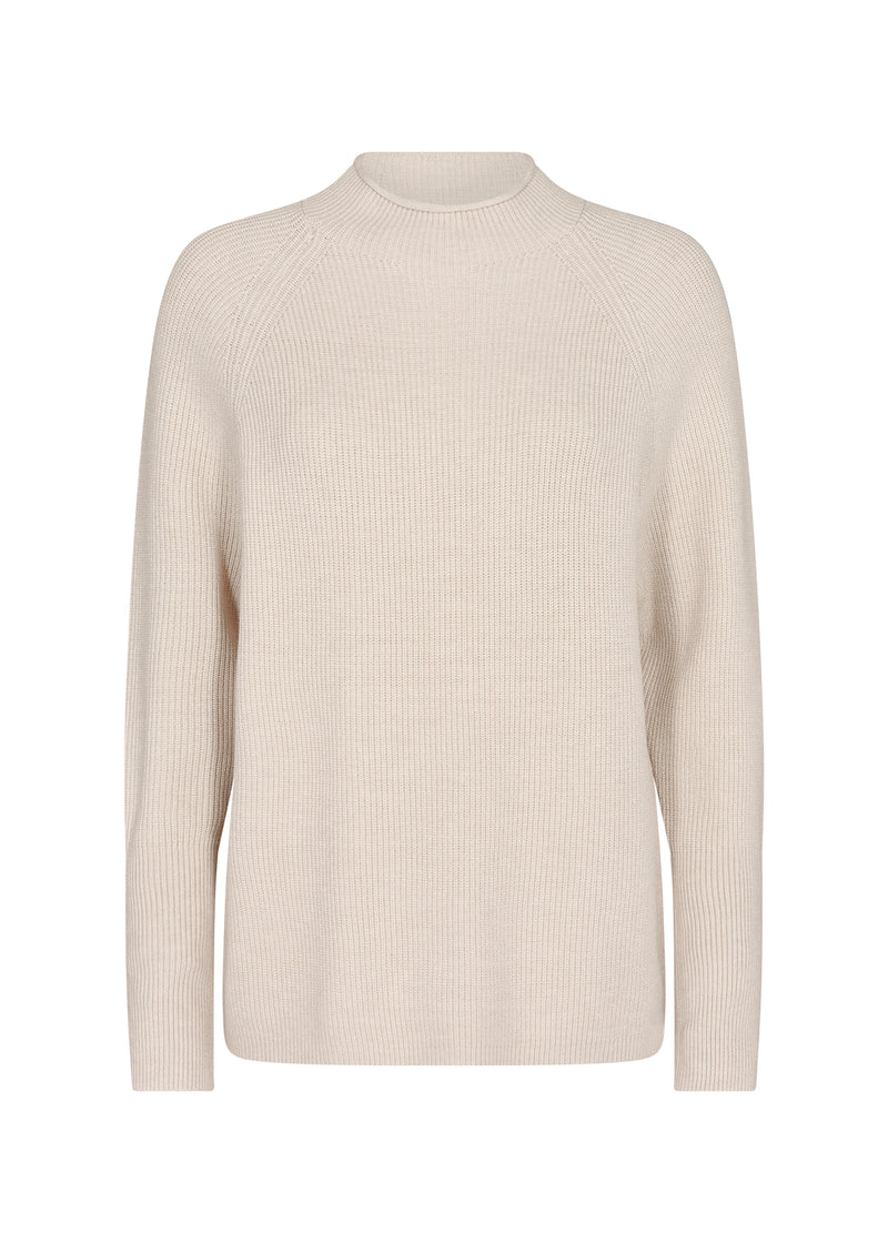 SOYACONCEPT  Stehkragen Pullover Creme