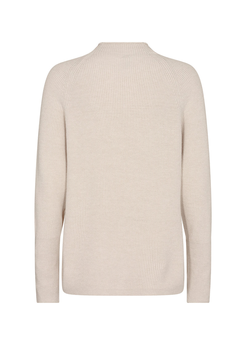SOYACONCEPT  Stehkragen Pullover Creme